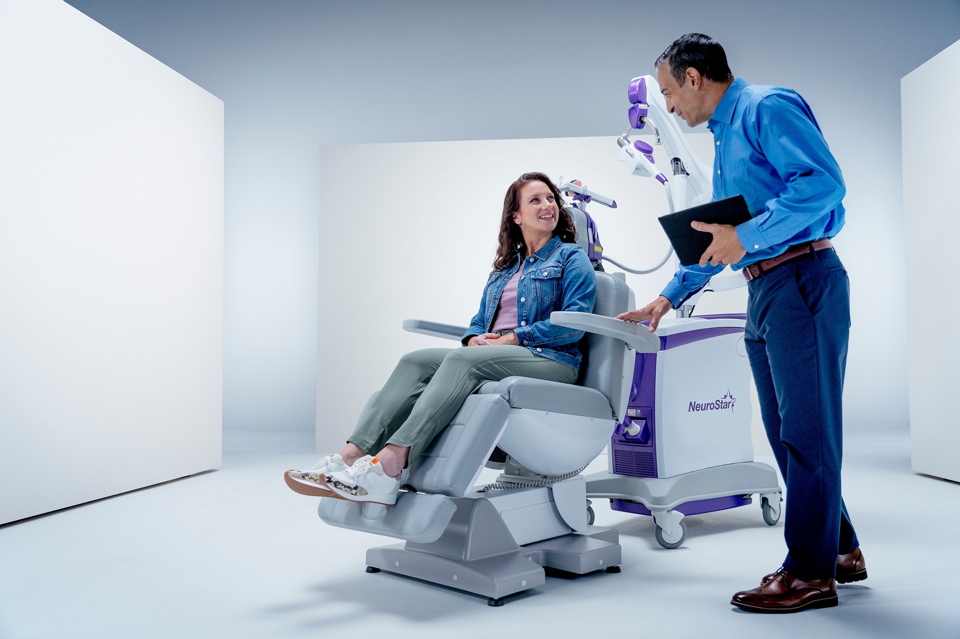 NeuroStar treatment session